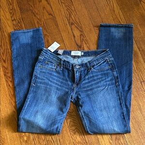 Abercrombie & Fitch Classic Blue Straight Jeans